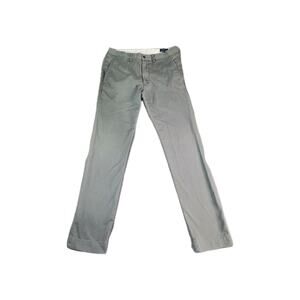 Polo Ralph Lauren Sz 32x32 Men's Slim-Fit Performance Chino Pants Grey C26-17